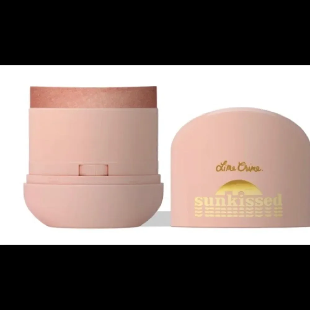 Lime Crime Sunkist Glimmering Skin Sticks 1 LEFT-Wavy (lavender pink)